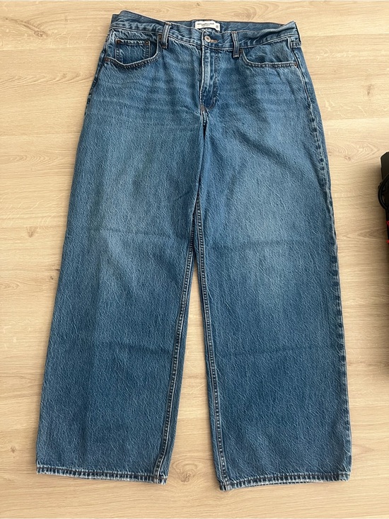 Abercrombie & Fitch Denim - Abercrombie Ultra Loose Low Rise Jeans